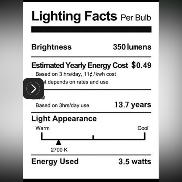 🆕 MRDENG LED Dimmable Bulbs 40 Watt 6pkx2💡💜 - Picture 4 of 4